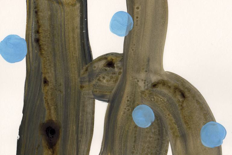 Original Conceptual Abstract Painting by Lily Bonnes