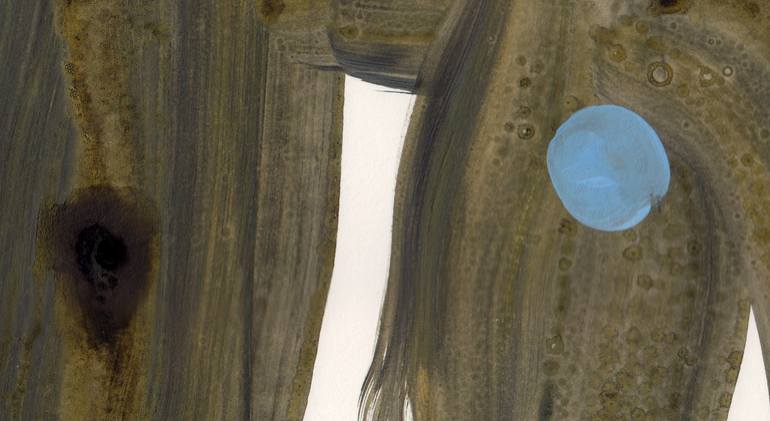 Original Conceptual Abstract Painting by Lily Bonnes