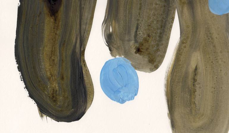 Original Conceptual Abstract Painting by Lily Bonnes