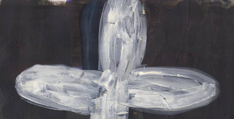 Original Abstract Expressionism Abstract Painting by Lily Bonnes