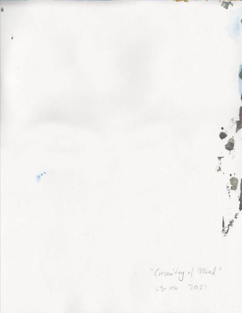 Original Abstract Expressionism Abstract Painting by Heike Kürzel