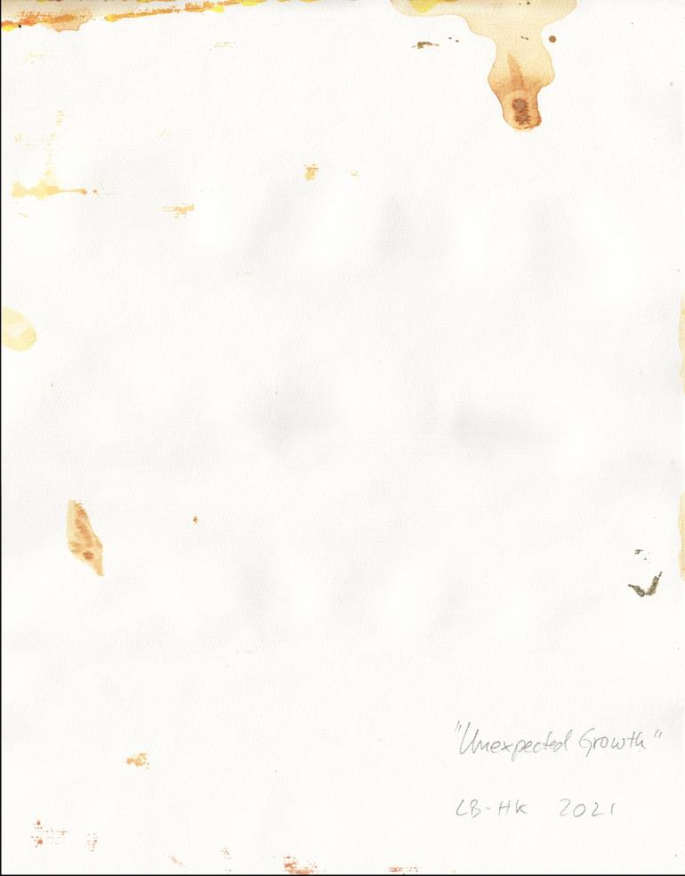 Original Abstract Expressionism Abstract Painting by Lily Bonnes