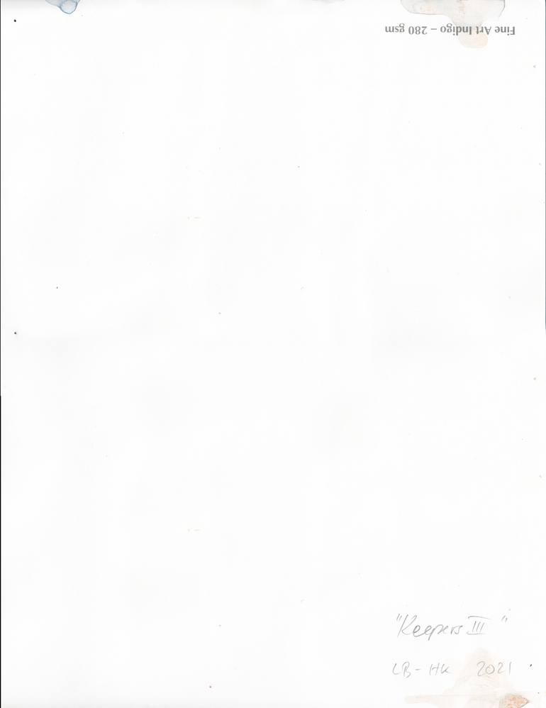 Original Abstract Expressionism Abstract Painting by Heike Kürzel