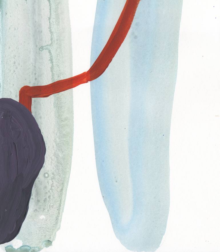 Original Abstract Expressionism Abstract Painting by Lily Bonnes