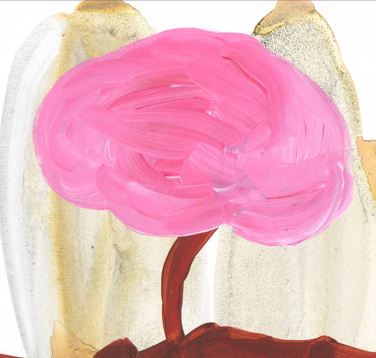 Original Abstract Expressionism Abstract Painting by Lily Bonnes