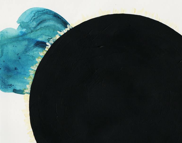 Original Abstract Expressionism Abstract Painting by Lily Bonnes