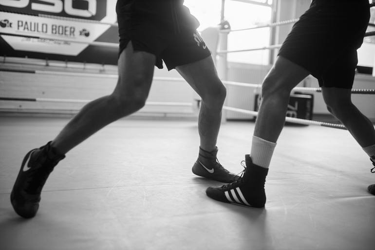Original Black & White Sports Photography by Kateryna Mykhailova