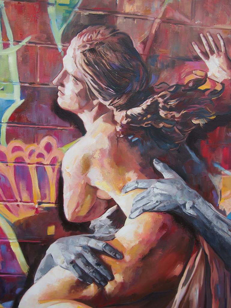 Original Figurative Culture Painting by Janusz Orzechowski