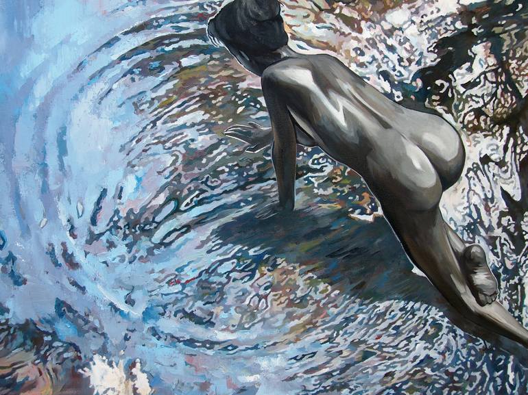 Original Figurative Body Painting by Janusz Orzechowski