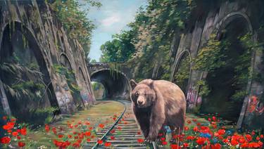 Original Animal Paintings by Janusz Orzechowski