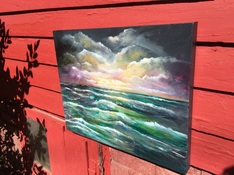 Original Seascape Painting by Cheryl Johnson