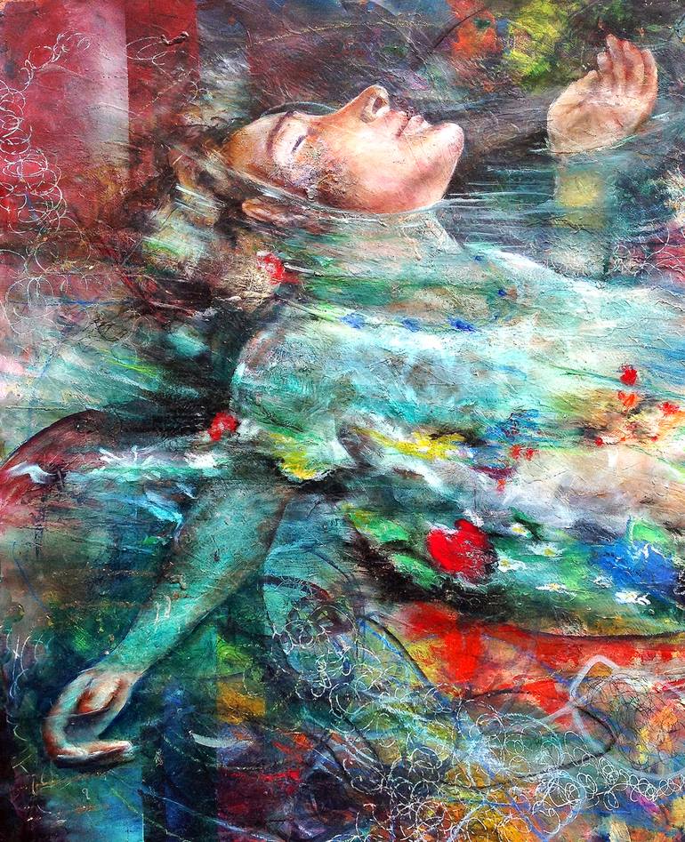 Ophelia Alive No. 108 Painting by Cheryl Johnson | Saatchi Art