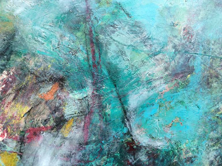 Original contemporary Abstract Painting by Cheryl Johnson