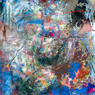 Print of Abstract Expressionism Abstract Collage by Cheryl Johnson