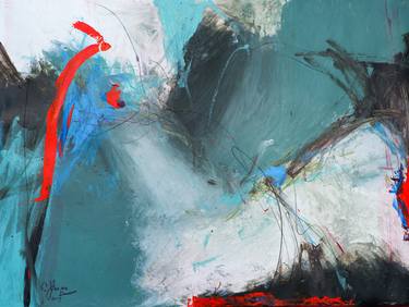 Original Abstract Expressionism Abstract Paintings by Cheryl Johnson