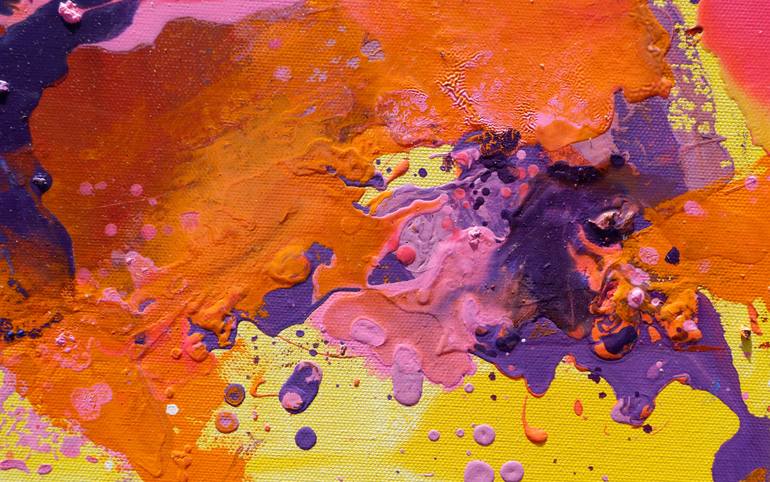 Original Abstract Expressionism Abstract Painting by Cheryl Johnson