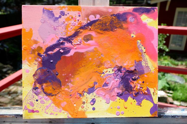 Original Abstract Expressionism Abstract Painting by Cheryl Johnson