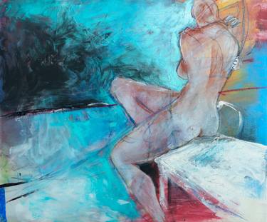 Print of Abstract Nude Paintings by Cheryl Johnson