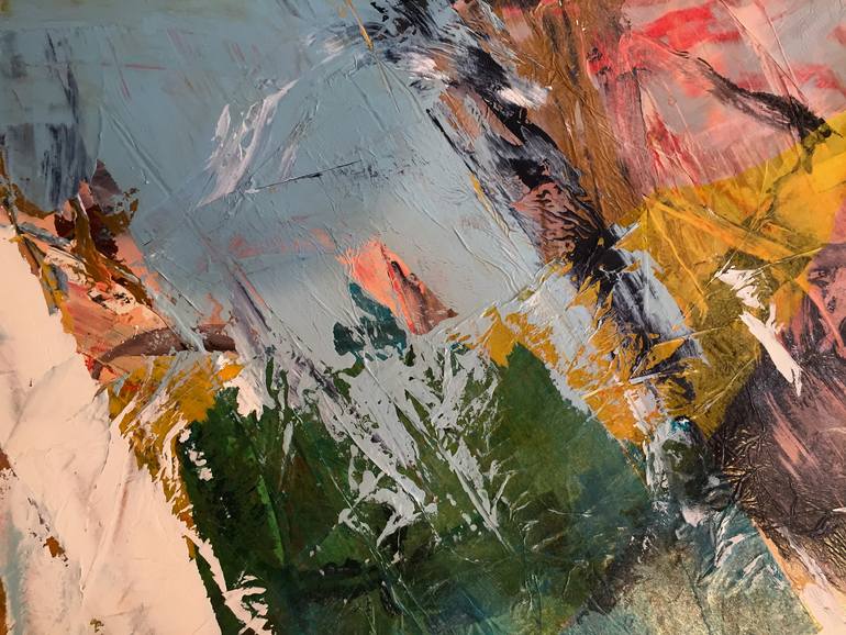 Original Abstract Expressionism Abstract Painting by Cheryl Johnson