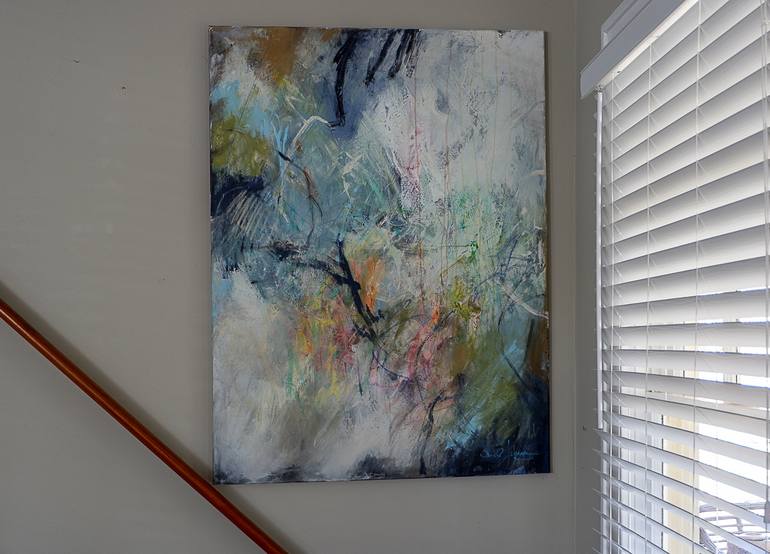 Original Abstract Expressionism Abstract Painting by Cheryl Johnson