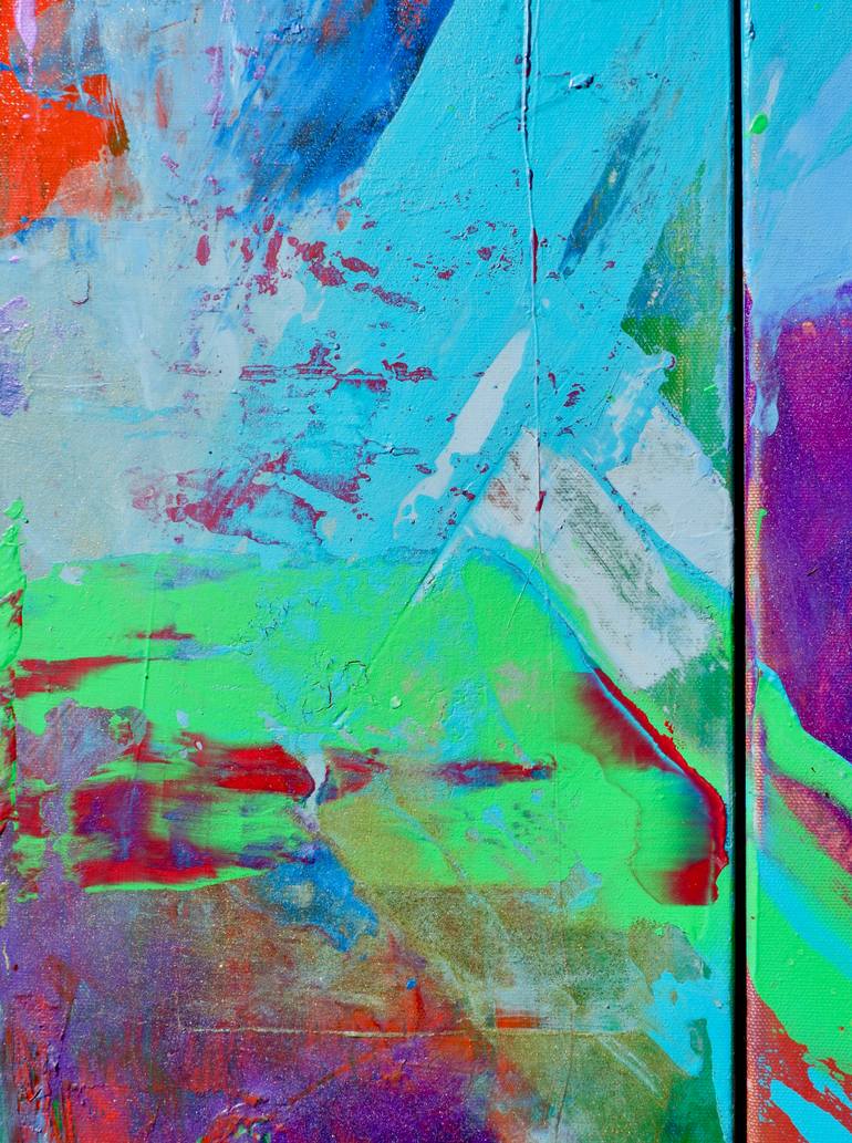 Original Abstract Expressionism Abstract Painting by Cheryl Johnson