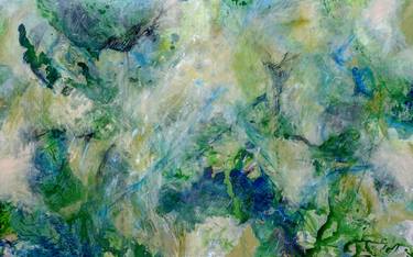 Original Abstract Expressionism Landscape Paintings by Cheryl Johnson