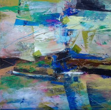 Original Abstract Expressionism Landscape Paintings by Cheryl Johnson