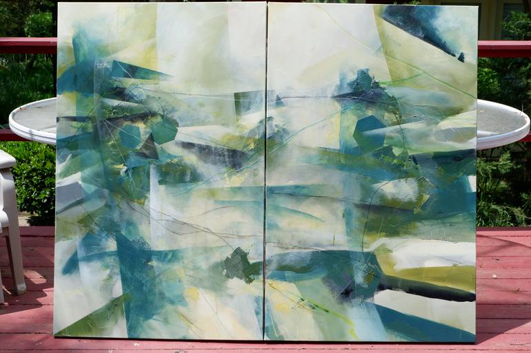 Original Abstract Expressionism Abstract Painting by Cheryl Johnson
