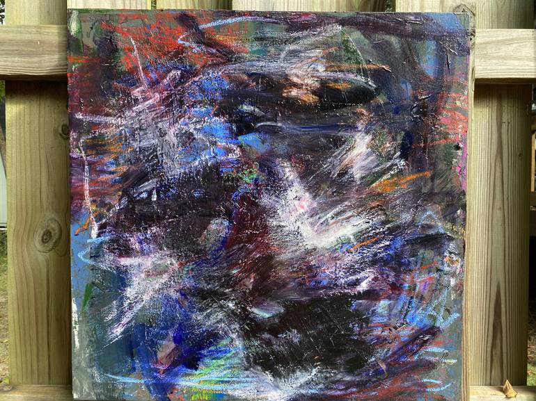 Original Abstract Expressionism Abstract Painting by Cheryl Johnson