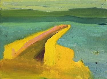 Original Abstract Expressionism Landscape Paintings by Robbie O'Keeffe