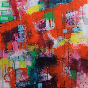 Print of Abstract Paintings by Jane Johnson