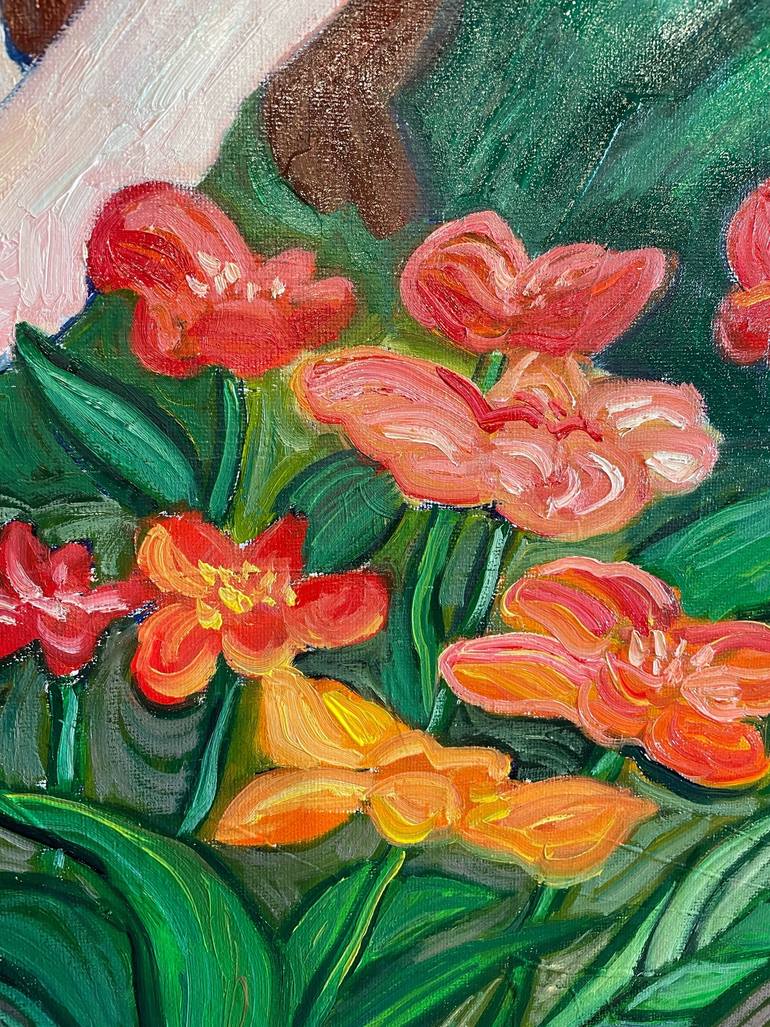 Original Figurative Children Painting by Yirang Kim