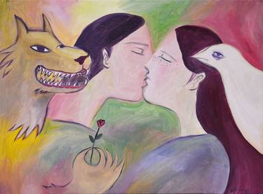 Original Love Paintings by Yirang Kim