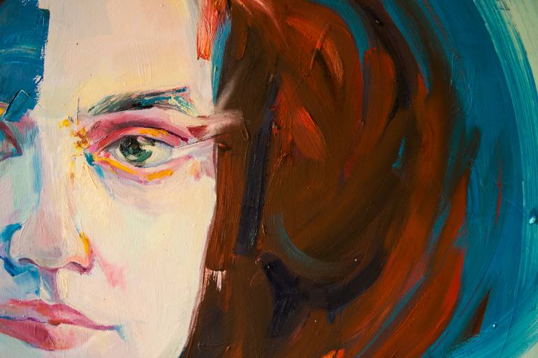 Original Contemporary Women Painting by Yana Kuneva