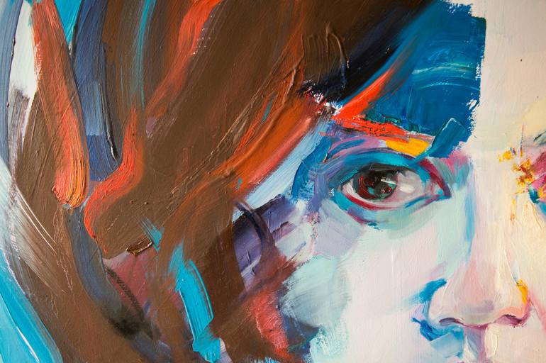 Original Contemporary Women Painting by Yana Kuneva