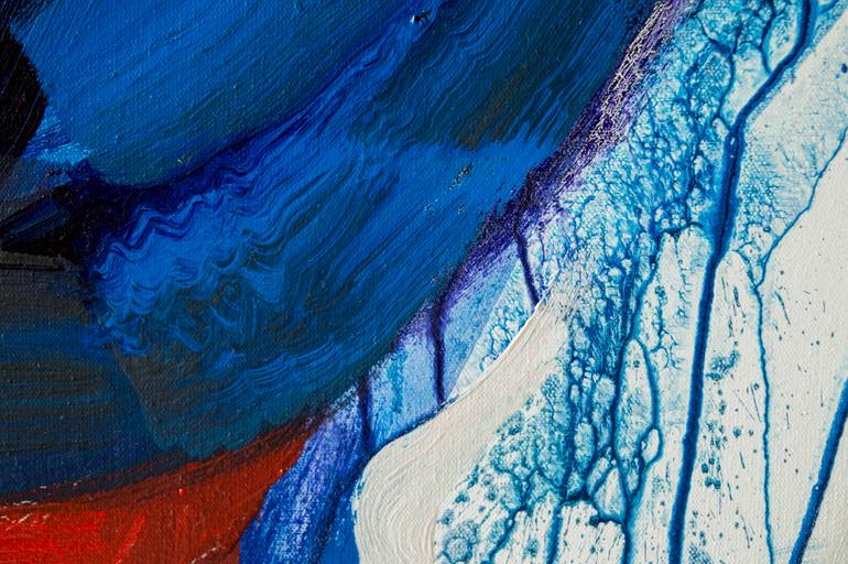 Original Abstract Expressionism Abstract Painting by Yana Kuneva