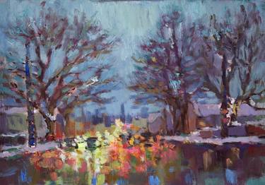 Original Expressionism Landscape Paintings by Vera Bondare