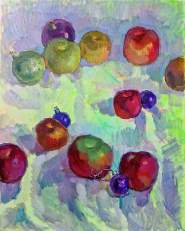 Original Expressionism Food Paintings by Vera Bondare