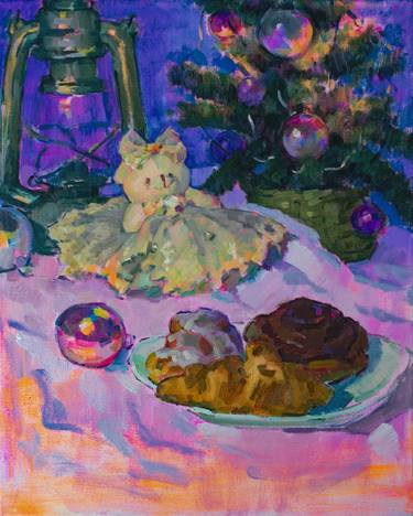 Print of Expressionism Food & Drink Paintings by Vera Bondare