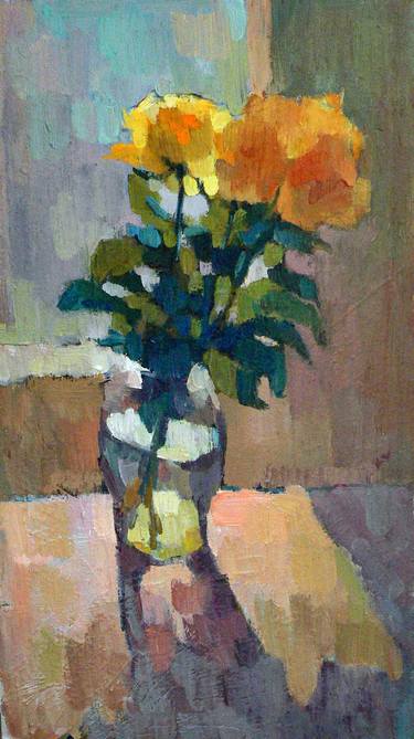Original Impressionism Floral Paintings by Vera Bondare