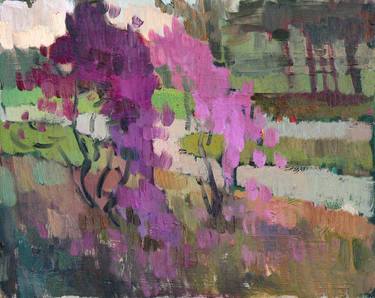 Original Expressionism Garden Paintings by Vera Bondare