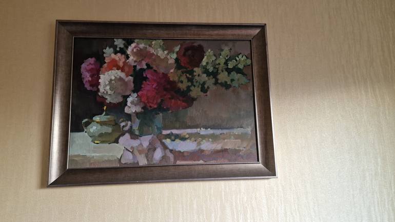 Original Floral Painting by Vera Bondare