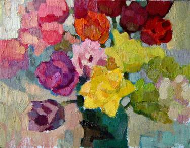 Original Floral Paintings by Vera Bondare