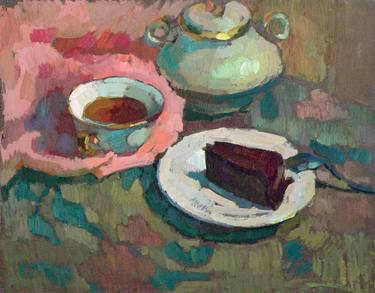 Print of Food & Drink Paintings by Vera Bondare