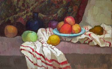 Original Impressionism Food Paintings by Vera Bondare