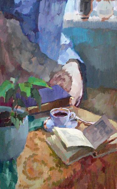 Still life with a book thumb