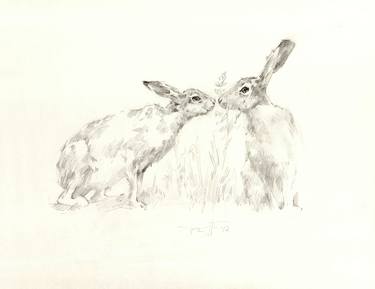 Original Realism Animal Drawings by Vera Bondare