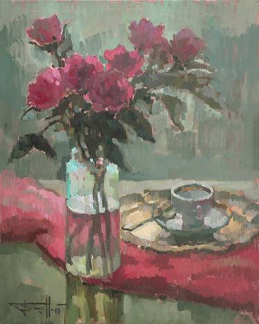 Original Impressionism Floral Paintings by Vera Bondare
