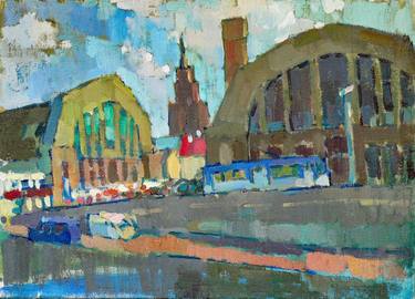 Print of Expressionism Architecture Paintings by Vera Bondare