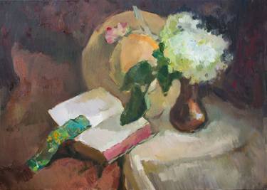 Print of Expressionism Still Life Paintings by Vera Bondare